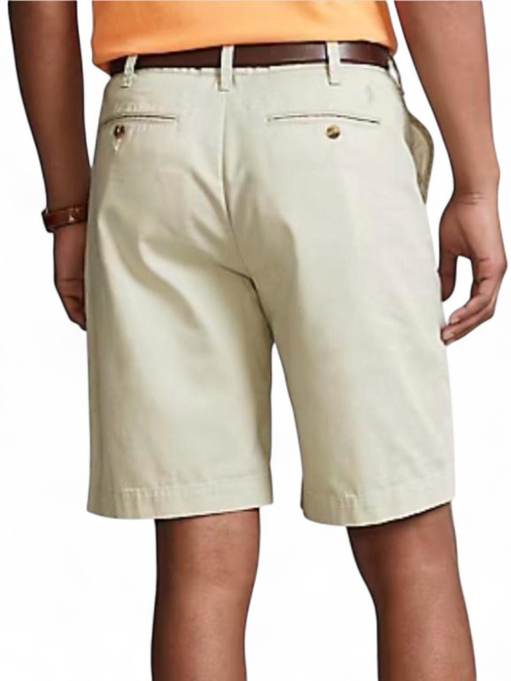 Polo Ralph Lauren Relaxed Fit Chino Short in Tan Men’s Size W32 L9 Shorts Golf - Picture 3 of 13